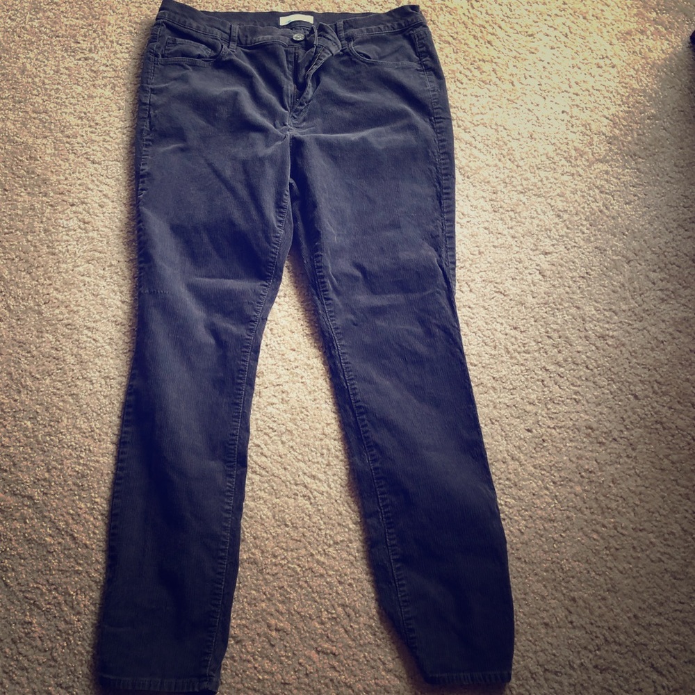 Gray Corduroy Pants